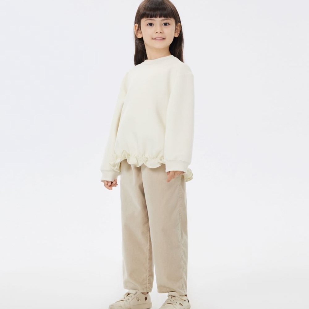 JNBY ruffle hem sweatshirt